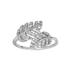 Bague argent 925/1000 et...