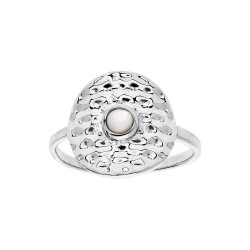 Bague argent 925/1000 et...