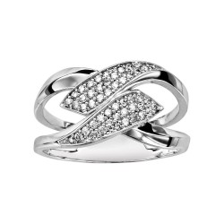 Bague argent 925/1000 et...