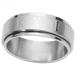 Bague acier  anti-stress...