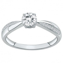 Bague argent 925/1000 et...