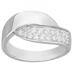 Bague argent 925/1000 et...