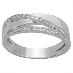 Bague argent 925/1000 et...