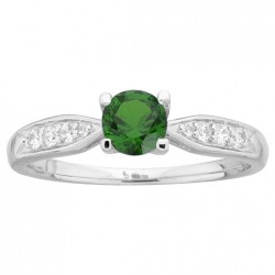 Bague argent 925/1000 et...