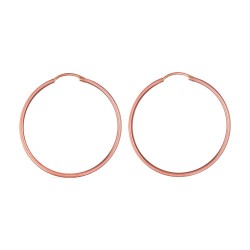 Créoles plaqué or rose...