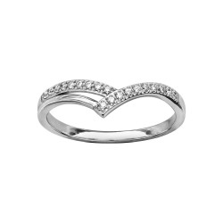 Bague argent 925/1000 et...