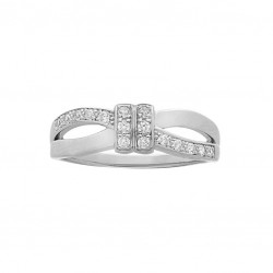 Bague argent 925/1000 et...