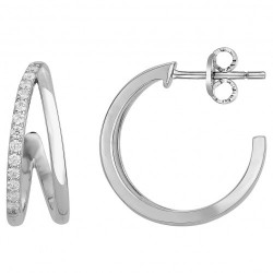 Boucles d'oreilles argent...