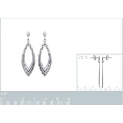 Boucles d'oreilles argent...