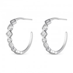 Boucles d'oreilles argent...