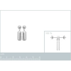 Boucles d'oreilles argent...