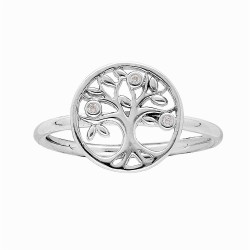 Bague argent 925/1000 et...