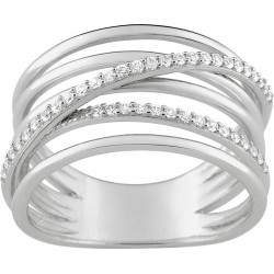 Bague argent 925/1000 et...