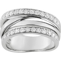 Bague argent 925/1000 et...