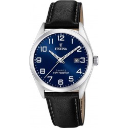 Montre homme sur cuir...