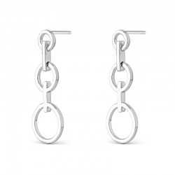 Boucles d'oreilles argent...