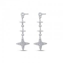 Boucles d'oreilles argent...