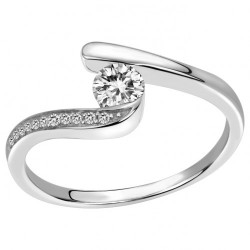 Bague argent 925/1000 et...