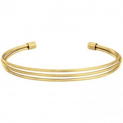 Bracelet acier doré jonc...