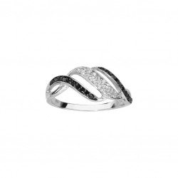 Bague argent 925/1000 et...