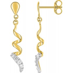 Boucles d'oreilles or...