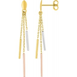 Boucles d'oreilles or...