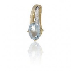 Pendentif or750/1000 et...