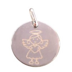 Médaille or750/1000 Ange...