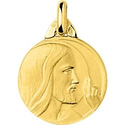 Médaille or750/1000 Christ...