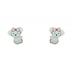 Boucles d'oreilles or...