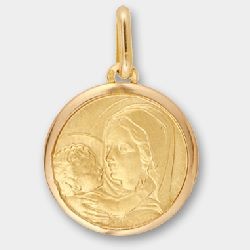 Médaille or750/1000 Vierge...