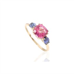 Bague Or 750/1000 et  1...