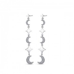 Boucles d'oreilles argent...