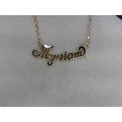 Collier or 750/1000 maille...
