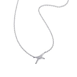 MAUBOUSSIN Collier or gris...