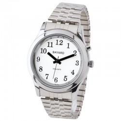 Montre homme acier Parlante...