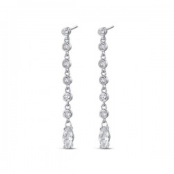 Boucles d'oreilles argent...