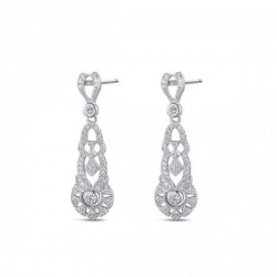 Boucles d'oreilles argent...