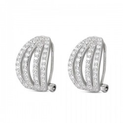 Boucles d'oreilles argent...