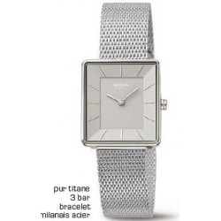 Montre dame titane bracelet...