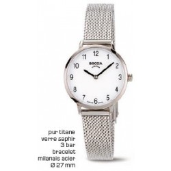 Montre dame titane bracelet...