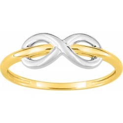 Bague or 750/1000 infini...