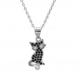 Collier argent 925/1000...