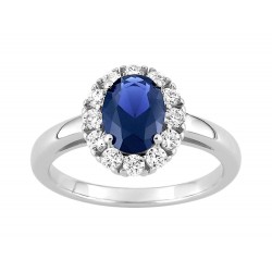 Bague argent 925/1000 et...
