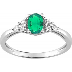 Bague argent 925/1000 et...