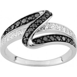 Bague argent 925/1000 et...