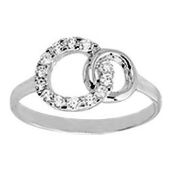 Bague argent 925/1000 et...