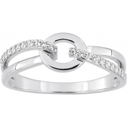 Bague argent 925/1000 et...