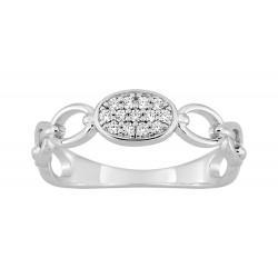 Bague argent 925/1000 et...