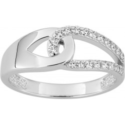 Bague argent 925/1000 et...